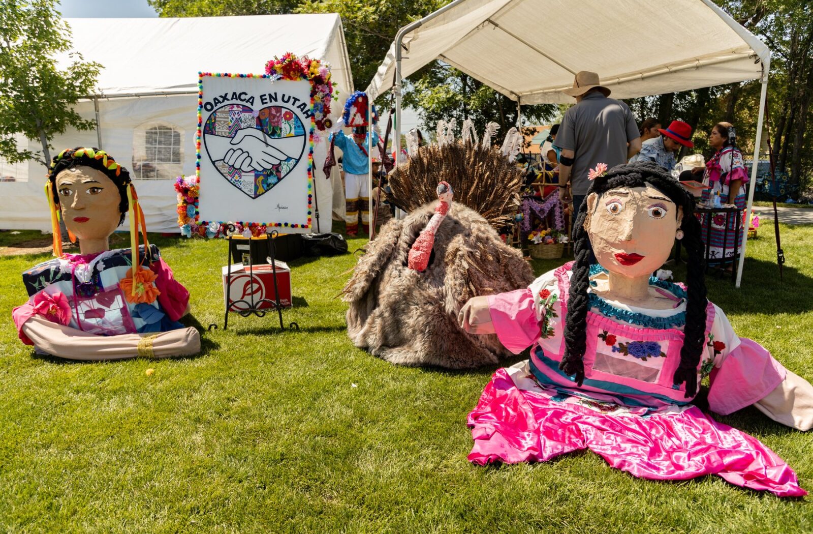 Marmotas y arte festivo de Oaxaca en Utah en La Guelaguetza 2025
